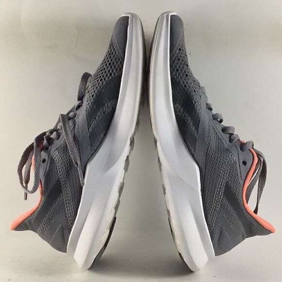 Reebok speed racer 2 womens running shoes lace up sneakers gray white size 6.5 - Picture 5 of 8